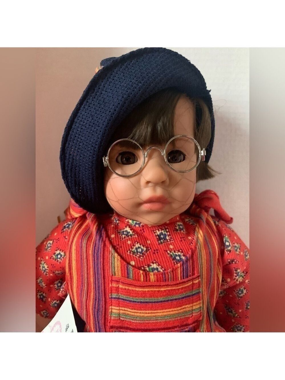 Gotz 1993 Puppen Baby Doll w/Glasses